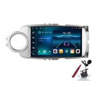 PLKEQS Autoradio Android 15 per T-oyota Yaris (2012-2017) 9 Pollici Touchscreen 2K 2000 * 1200 unità Principale Android Lettore multimediale con Carplay GPS Navi BT 5G WiFi DSP SWC,Y2