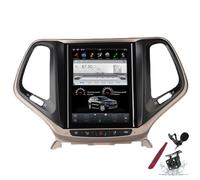 PLKEQS Autoradio Android 15 Qualcomm per J-eep Cherokee (2014) Sostituzione Stereo 9,7" Touchscreen QLED con Carplay, Navigazione GPS, Lettore Multimediale DSP SWC,K3 PRO