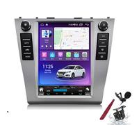 PLKEQS Autoradio Android 15 Qualcomm per T-oyota Camry (2008-2012) unità Principale Stereo di Ricambio con Touchscreen QLED da 9,7" con Carplay, Navigazione GPS, Lettore multimediale, DSP e SWC,M150s