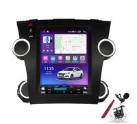 PLKEQS Autoradio Android 15 Qualcomm per T-oyota Highlander (2007-2013) unità Principale Stereo di Ricambio con Touchscreen QLED da 9,7" con Carplay Navigazione GPS Lettore multimediale DSP SWC,M700s