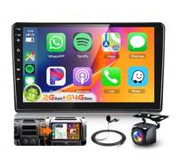 PLKEQS Autoradio Android 2G 64G per F-iat Ducato/P-eugeot Boxer/C-itroen Jumper 2006-2023 con DSP Carplay, Touchscreen da 9 Pollici, Stereo Auto Bluetooth con GPS, WiFi, FM/RDS e Telecamera,K5 PRO