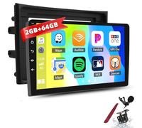 PLKEQS Autoradio Android 2G 64G per V-olvo XC90 2004-2013 con Carplay Android Auto, Display Touchscreen 2.5D da 10,1", Radio Auto con Bluetooth, GPS, WiFi, FM/RDS, SWC e Fotocamera,K5 PRO Plus