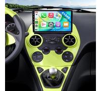 PLKEQS Autoradio Android 4 64G per F-ORD KA 2008-2014, Supporta Wireless CarPlay, Android Auto, Navigazione GPS 9 Pollici con Bluetooth, WiFi, FM RDS, SAT Navi, SWC, Fotocamera, Microfono,Y1