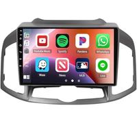 PLKEQS Autoradio Android da 9 Pollici per Chevrolet Captiva 1 2011-2016, 8 Core 6G 128G con Ventola di Raffreddamento, Schermo Touch