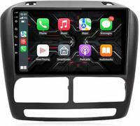 PLKEQS Autoradio Android da 9 Pollici per F-iat Doblo 2010-2015, 4 Core 4G 64G Navigazione GPS con Ventola di Raffreddamento Integrata