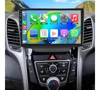 PLKEQS Autoradio Android da 9 Pollici per H-yundai I30 GD 2012-2017 (4+64GB) con Schermo Touch, Lettore multimediale, CarPlay, Navigazione GPS, Bluetooth, WiFi, FM RDS, SWC, DSP,K5 PRO Plus