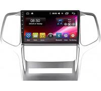 PLKEQS Autoradio Android da 9 Pollici per J-eep Grand Cherokee 2008-2013, 8 Core 6G 128G Schermo Touch Radio Supporta CarPlay FM Bluetooth USB