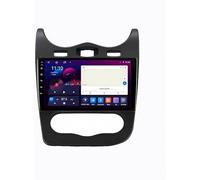 PLKEQS Autoradio Android da 9 Pollici per R-enault Sandero Stepway GT 2013-2014, 8 Core 4G 64G CarPlay Wireless Android Auto Lettore Multimediale