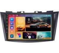 PLKEQS ,H8 8g+256g,Autoradio Android 9 da 15" per S-uzuki Swift 2010-2016, Radio per Auto con Schermo Touch IPS, CarPlay Wireless Android Auto, GPS WiFi Bluetooth, Supporto OBD2 DVR DSP