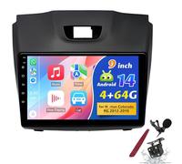 PLKEQS K5 PRO Plus, Autoradio da 9 Pollici per Isuzu D-Max 2012-2018 4 64G Double DIN Android Radio Wireless CarPlay e Android Auto Navigazione GPS Bluetooth WiFi RDS HiFi