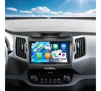 PLKEQS K6 PRO, Autoradio 4G 64G Android 15 per K-ia Sportage 2010-2016, Schermo Touch 2K da 9" con CarPlay/Android Auto, Bluetooth, GPS, WiFi, FM, SWC, Mic