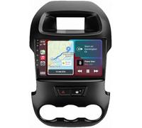 PLKEQS Lettore Auto Android da 9 Pollici con Schermo Touch in-Cell, Ventola di Raffreddamento, 8 Core 6G 128G per F-ORD Ranger F-250 2011-2016
