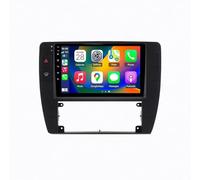 PLKEQS Lettore Multimediale per Auto con Schermo Touch da 15 Pollici Android da 9 Pollici per V-W Passat B5 2000-2005, 8 Core 4G 64G con CarPlay Wireless