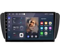 PLKEQS Lettore multimediale per Auto con Schermo Touch in-Cell Android da 9 Pollici per S-Eat Ibiza 6J IV 4 2009-2013, 4 Core 2G 64G con Telecamera di retromarcia