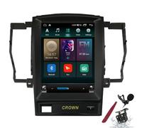 PLKEQS Radio Auto Android 15 Qualcomm per T-oyota Crown (2005-2009) unità Principale Sostitutiva Stereo con Touchscreen QLED da 9,7" con Carplay, Navigazione GPS, Lettore Multimediale, DSP, SWC,M300s