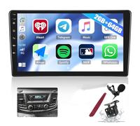 PLKEQS Stereo Auto 2G 64G Android 15 per F-ORD Transit 2020-2024 con CarPlay e Android Auto, Radio Auto Bluetooth con Schermo Touch da 10", GPS, WiFi, RDS FM e Telecamera,K3 PRO