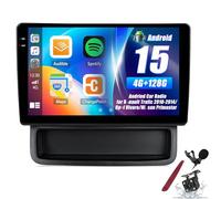 PLKEQS Stereo Auto 4G 128G Android 15 per R-enault Trafic 2010-2014/O-pel Vivaro/N-issan Primastar con Car Radio, Carplay Wireless, Android Auto, Schermo Touch da 9 Pollici 2K, WiFi, GPS,K3 PRO Plus