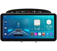 PLKEQS Stereo per Auto Android da 10,33 Pollici 15 per P-EUGEOT 308/308S/408 2012-2020, 8 Core 6G 64G, Carplay Wireless Android Auto Bluetooth GPS FM con Telecamera di retromarcia