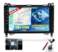 PLKEQS Y1, 6 128G Stereo Auto Android 15 a 8 Core per M-ercedes-Benz B-Class W245 Viano Vito W639 Sprinter, Schermo Touch Double DIN da 9" 2K, GPS Bluetooth WiFi DSP RDS SWC Telecamera