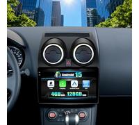 PLKEQS Y2, Radio per Auto Android 15 per N-issan Qashqai 2006-2016 4 128G, Schermo INCELL da 9", CarPlay Wireless, Android Auto, GPS, WiFi, Bluetooth, FM/RDS, Ingresso Telecamera SWC