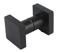 PLLJIAXUAMCLNL 1 Paio di pomelli per Porte Doccia, pomelli per Porte Doccia in Alluminio, Maniglie per Porte in Vetro per Box Doccia, pomelli Doppi Solidi