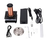 PLLSSTC Altoparlante al Plasma a Bobina Musicale con Trasmissione Wireless Bluetooth, Modello di Esperimento Desktop con Altoparlante ad per la Ricerca sull'Energia Wireless,