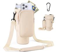 PLLYPE Borsa Porta Borraccia Compatibile con Stanley Tumbler 40 oz, Borsa porta bottiglie d'acqua con scomparto per cellulare, moschettone e tracolla regolabile, per Escursioni, Viaggi, Campeggio