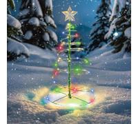 PLLYPE Decorazione natalizia per esterni, a energia solare, per esterni, per giardini, terrazze