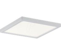 Paulmann 92950 Pannello LED Areo angolare incl. 1 lampada da soffitto da 8 Watt bianco opaco lampada da soffitto plastica lampada per soggiorno 3000 K