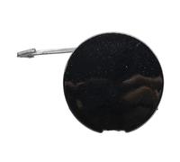 PLMLTZGZGQ Copertura dell'occhiello Traino Copertura Gancio Traino Paraurti Anteriore Posteriore per Jazz GE GE6 GE8 2009-2011 71104TF0000 71504TF0000(Posteriore Nero)