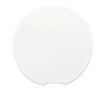 PLMLTZGZGQ Copertura dell'occhiello Traino Copertura Gancio Traino Paraurti Anteriore Posteriore per Jazz GE GE6 GE8 2009-2011 71104TF0000 71504TF0000(Posteriore Bianco)