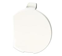 PLMLTZGZGQ Copertura dell'occhiello Traino Coprigancio di Traino Paraurti Anteriore Sinistro per Mazda 6 per Atenza 2015-2017 GW2F-50-A11 GW2F50A11(Lato conducente Bianco)