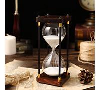 PLMM Clessidra con Sabbia 45 Minuti Clessidra Hourglass Timer Clessidra 15/30/45/60 Minuti,Assistente di Gestione del Tempo per Decorare la Tua Cucina o per Le Lezioni Clessidra
