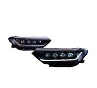 PLMNHSS Fanale Anteriore Per Passat Per B8 EUR Tipo 2017-2019 Aggiornamento Fari Auto DRL Modificati Indicatori Di Direzione Dinamici Fari A LED Accessori Auto(Model 2)