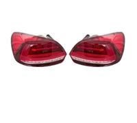PLMNHSS Fanale posteriore esterno Per VW Per Scirocco 2009-2014 Lampada Posteriore DRL Indicatori Direzione Lente Proiettore Impermeabile Alta Luminosità Car Fanale Posteriore A LED(RED)
