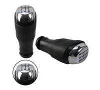 PLMNHSS Leva cambio dell'auto Per Clio 4 IV MK4 5/6 Velocità Manuale Accessori Per Interni Auto Pomello Del Cambio Stick Maniglia A Leva Cambio (Chrome 5 Speed)