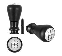 PLMNHSS Leva cambio dell'auto Per PEUGEOT 106 206 306 406 107 207 Per CITROEN C1 PER C3 PER C4 Ricambi Auto Pomello Del Cambio Manuale(Chrome black)