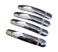 PLMNHSS Maniglia Esterna Porta Per Seat Per Ibiza Per 6l Per 6j Per Mk3 Per Mk4 2002-2017 Chrome Car Door Handle Cover Trim Styling(4door)