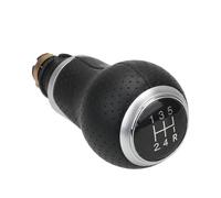 PLMNHSS Manuale Leva Pomello Cambio Pomello Cambio Per Auto Per A4 B6 B7 B8 Per A6 S4 8K Per A5 8T Per Q5 8R S 12 Mm 5/6 Velocità(Silver 5 gear R)