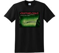 PLNSSCS Counting Crows T Tshirts T-shirt e Top Recovering The Satellites, Colore 11, XXL