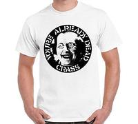 PLNSSCS Crass The Feeding of The 5000 Retro T Shirts T-shirt e Top White, Colore 16, S