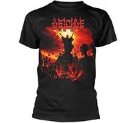 PLNSSCS Deicide to Hell with God Black T-Shirt, Colore 13, L