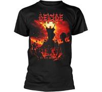 PLNSSCS Deicide to Hell with God Black T-Shirt, Colore 14, L