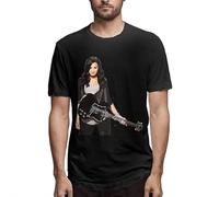 PLNSSCS Demi Lovato Mans T-Shirt Unisex Black Mens Tees, Colore 11, M