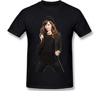 PLNSSCS Demi Lovato Mans T-Shirt Unisex Black Mens Tees, Colore 14, S