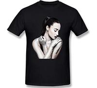 PLNSSCS Demi Lovato Mans T-Shirt Unisex Black Mens Tees, Colore 16, M