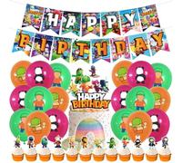 PLNVNVP 32Pcs Stumble Decorazioni Compleanno,Guys Birthday Decoration,Stumble Man Decorazione per Feste a Tema,Bambini Della Festa di Compleann,Forniture per Feste de Stumble