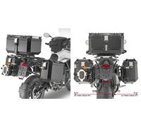 Givi Triumph Tiger 900/Rally, lato-cornice Cam-Side male Nero