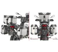 PLO8209CAM Portavaligie laterale Givi PL ONE-FIT Trekker OBK MOTO GUZZI V85 TT