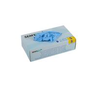 plock Einmalhandschuh Nitril SEMYcare ungepudert blau